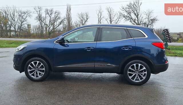 Синий Рено Kadjar, объемом двигателя 1.5 л и пробегом 188 тыс. км за 15500 $, фото 93 на Automoto.ua