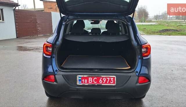 Синий Рено Kadjar, объемом двигателя 1.5 л и пробегом 188 тыс. км за 15500 $, фото 13 на Automoto.ua