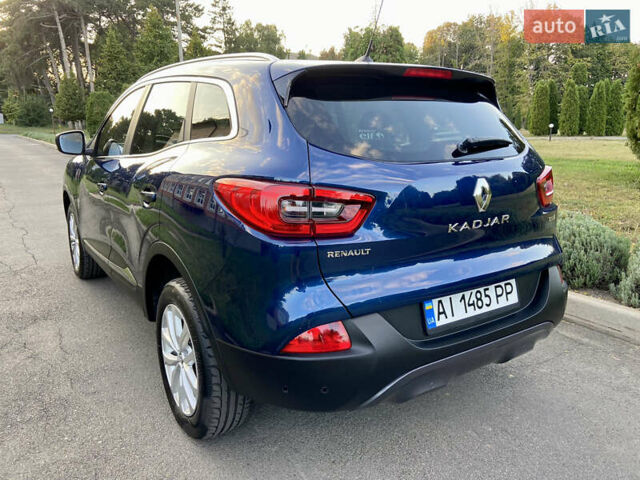 Синий Рено Kadjar, объемом двигателя 1.5 л и пробегом 216 тыс. км за 15950 $, фото 7 на Automoto.ua