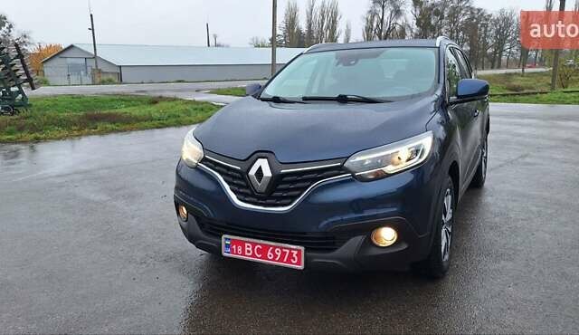 Синий Рено Kadjar, объемом двигателя 1.5 л и пробегом 188 тыс. км за 15500 $, фото 88 на Automoto.ua