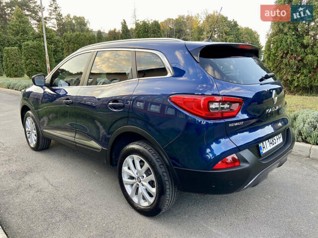 Синий Рено Kadjar, объемом двигателя 1.5 л и пробегом 216 тыс. км за 15950 $, фото 6 на Automoto.ua