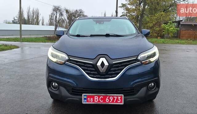 Синий Рено Kadjar, объемом двигателя 1.5 л и пробегом 188 тыс. км за 15500 $, фото 8 на Automoto.ua