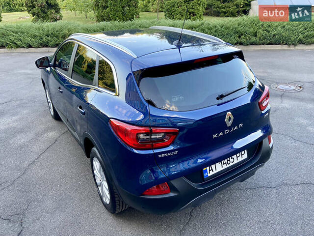 Синий Рено Kadjar, объемом двигателя 1.5 л и пробегом 216 тыс. км за 15999 $, фото 8 на Automoto.ua