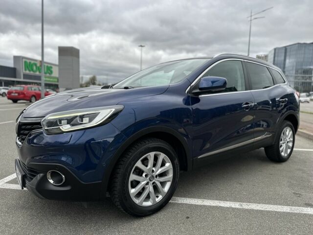 Синий Рено Kadjar, объемом двигателя 1.2 л и пробегом 132 тыс. км за 13250 $, фото 7 на Automoto.ua
