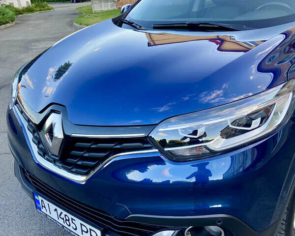 Синий Рено Kadjar, объемом двигателя 1.5 л и пробегом 216 тыс. км за 15999 $, фото 19 на Automoto.ua