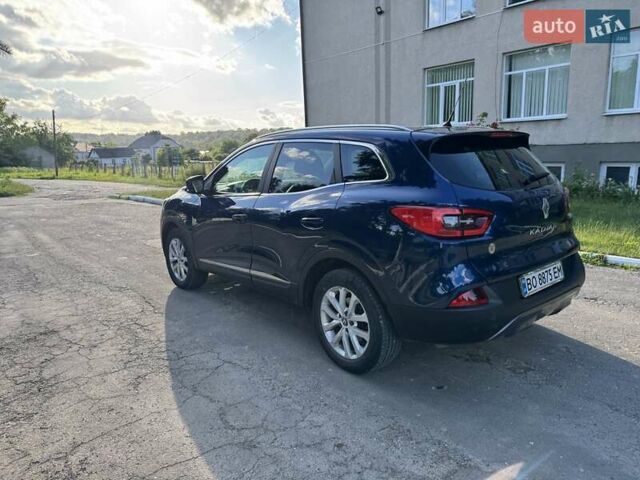 Синий Рено Kadjar, объемом двигателя 1.46 л и пробегом 209 тыс. км за 15700 $, фото 15 на Automoto.ua