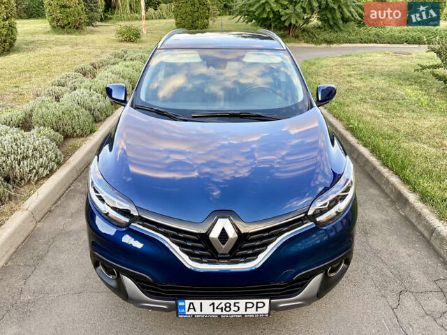 Синий Рено Kadjar, объемом двигателя 1.5 л и пробегом 216 тыс. км за 15950 $, фото 2 на Automoto.ua