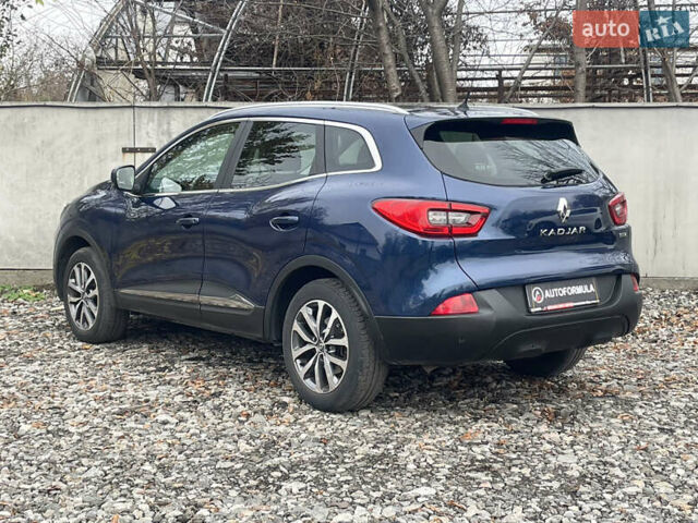 Синий Рено Kadjar, объемом двигателя 1.46 л и пробегом 198 тыс. км за 16390 $, фото 5 на Automoto.ua