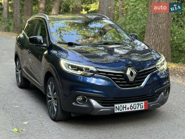 Синий Рено Kadjar, объемом двигателя 1.46 л и пробегом 214 тыс. км за 16499 $, фото 5 на Automoto.ua