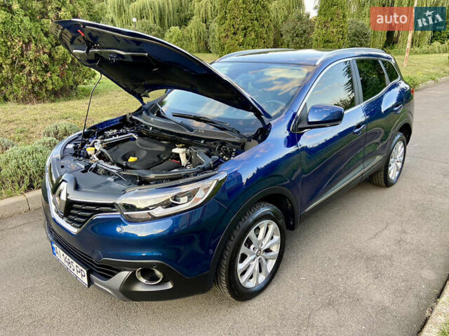 Синий Рено Kadjar, объемом двигателя 1.5 л и пробегом 216 тыс. км за 15950 $, фото 92 на Automoto.ua