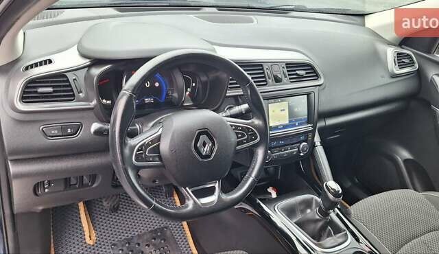 Синий Рено Kadjar, объемом двигателя 1.5 л и пробегом 188 тыс. км за 15500 $, фото 55 на Automoto.ua