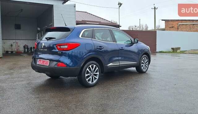 Синий Рено Kadjar, объемом двигателя 1.5 л и пробегом 188 тыс. км за 15500 $, фото 98 на Automoto.ua