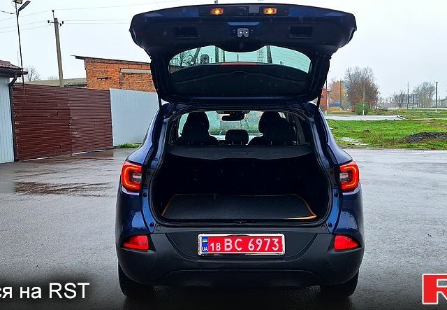 Синий Рено Kadjar, объемом двигателя 1.5 л и пробегом 188 тыс. км за 15500 $, фото 12 на Automoto.ua