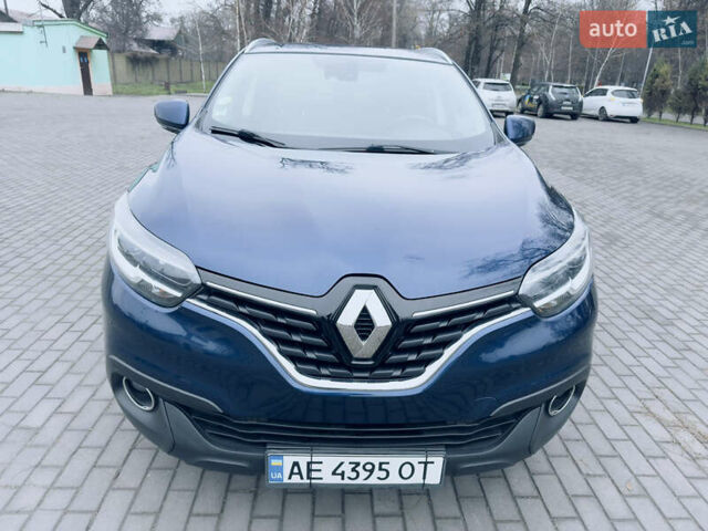 Синий Рено Kadjar, объемом двигателя 1.46 л и пробегом 213 тыс. км за 14270 $, фото 3 на Automoto.ua