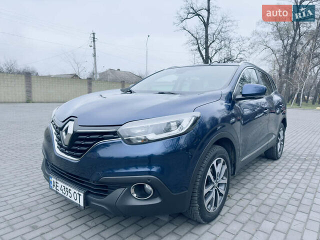 Синий Рено Kadjar, объемом двигателя 1.46 л и пробегом 213 тыс. км за 14270 $, фото 2 на Automoto.ua