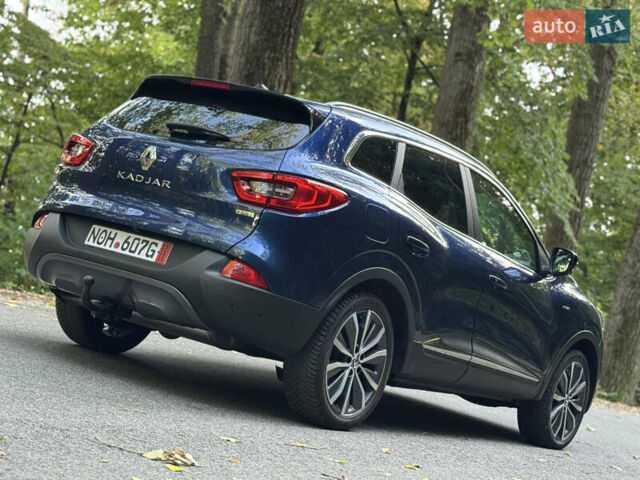 Синий Рено Kadjar, объемом двигателя 1.46 л и пробегом 214 тыс. км за 16499 $, фото 13 на Automoto.ua
