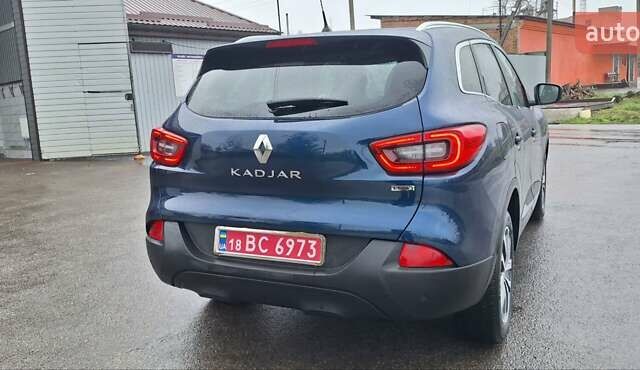 Синий Рено Kadjar, объемом двигателя 1.5 л и пробегом 188 тыс. км за 15500 $, фото 46 на Automoto.ua