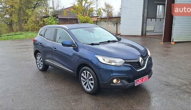 Синий Рено Kadjar, объемом двигателя 1.5 л и пробегом 188 тыс. км за 15500 $, фото 101 на Automoto.ua