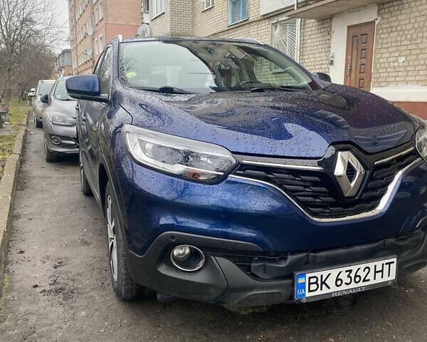 Синій Рено Kadjar, об'ємом двигуна 1.46 л та пробігом 190 тис. км за 16500 $, фото 1 на Automoto.ua