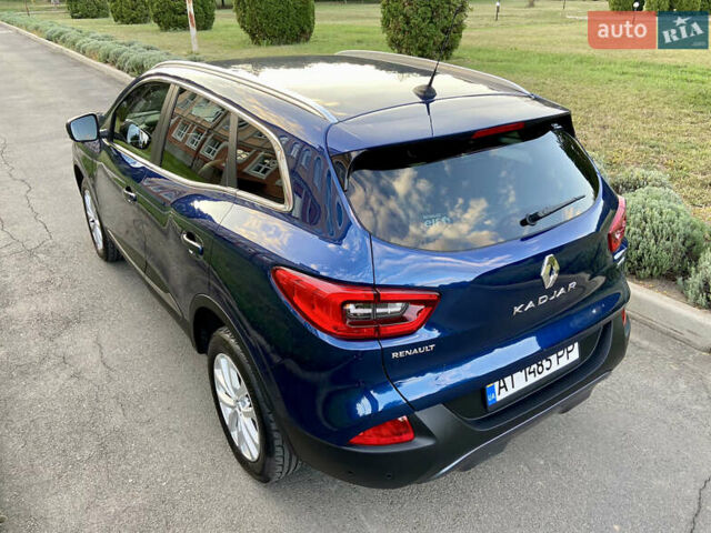 Синий Рено Kadjar, объемом двигателя 1.5 л и пробегом 216 тыс. км за 15950 $, фото 8 на Automoto.ua