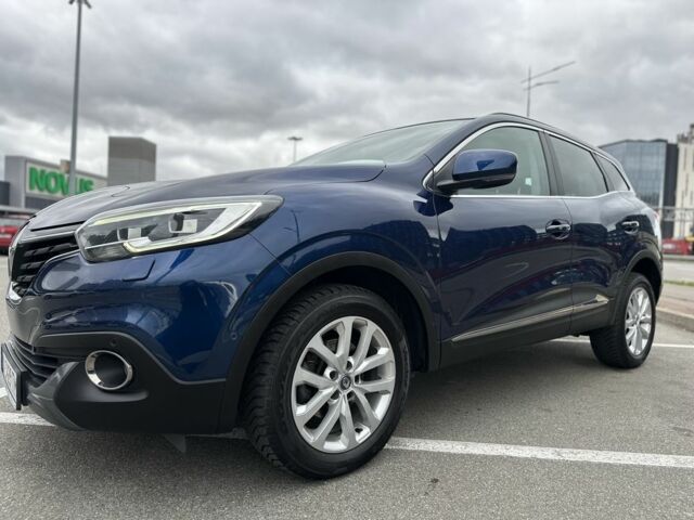 Синий Рено Kadjar, объемом двигателя 1.2 л и пробегом 132 тыс. км за 13250 $, фото 1 на Automoto.ua