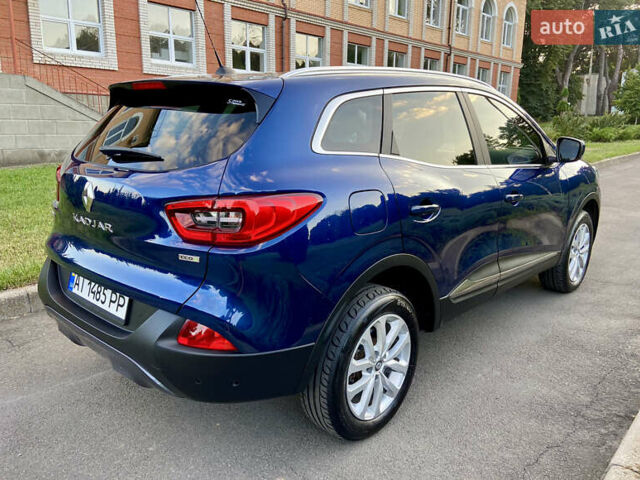 Синий Рено Kadjar, объемом двигателя 1.5 л и пробегом 216 тыс. км за 15950 $, фото 12 на Automoto.ua