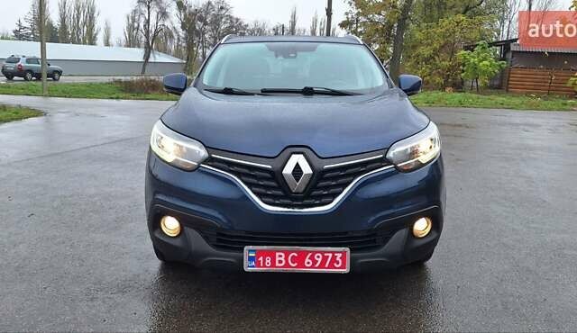 Синий Рено Kadjar, объемом двигателя 1.5 л и пробегом 188 тыс. км за 15500 $, фото 92 на Automoto.ua