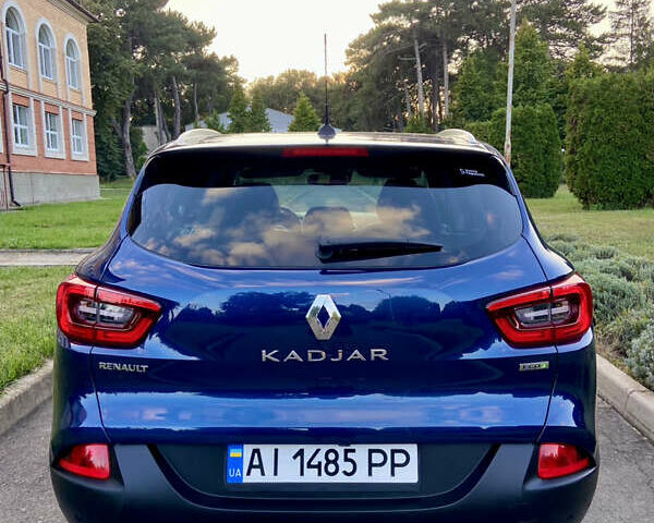 Синий Рено Kadjar, объемом двигателя 1.5 л и пробегом 216 тыс. км за 15950 $, фото 24 на Automoto.ua