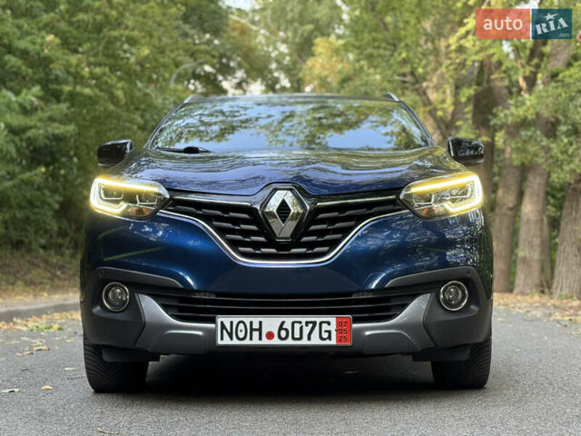 Синий Рено Kadjar, объемом двигателя 1.46 л и пробегом 214 тыс. км за 16499 $, фото 4 на Automoto.ua