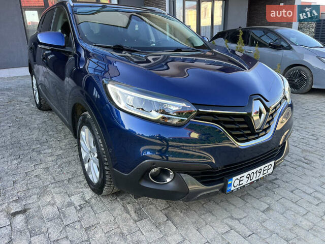 Синий Рено Kadjar, объемом двигателя 1.46 л и пробегом 183 тыс. км за 17400 $, фото 2 на Automoto.ua