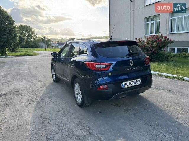 Синий Рено Kadjar, объемом двигателя 1.46 л и пробегом 209 тыс. км за 15900 $, фото 13 на Automoto.ua
