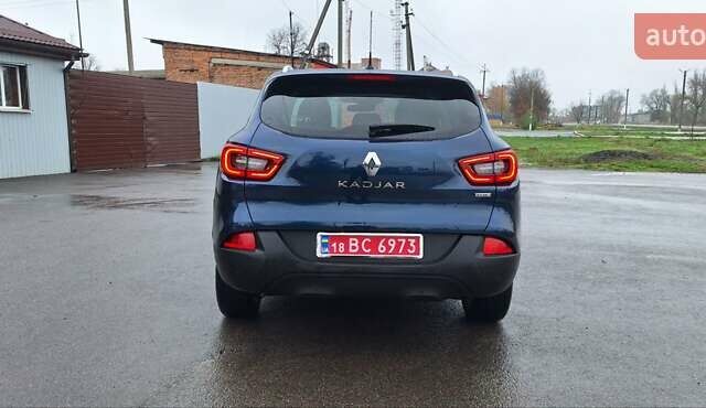 Синий Рено Kadjar, объемом двигателя 1.5 л и пробегом 188 тыс. км за 15500 $, фото 90 на Automoto.ua