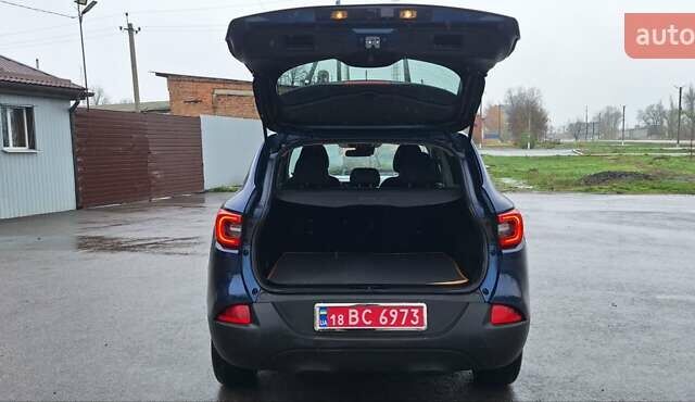 Синий Рено Kadjar, объемом двигателя 1.5 л и пробегом 188 тыс. км за 15500 $, фото 11 на Automoto.ua