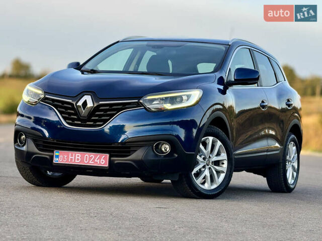 Синий Рено Kadjar, объемом двигателя 1.5 л и пробегом 179 тыс. км за 17500 $, фото 12 на Automoto.ua