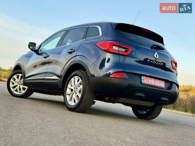 Синий Рено Kadjar, объемом двигателя 1.5 л и пробегом 179 тыс. км за 17500 $, фото 46 на Automoto.ua