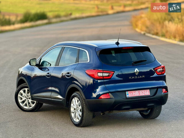 Синий Рено Kadjar, объемом двигателя 1.5 л и пробегом 179 тыс. км за 17500 $, фото 44 на Automoto.ua