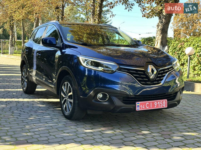 Синий Рено Kadjar, объемом двигателя 1.5 л и пробегом 171 тыс. км за 17700 $, фото 13 на Automoto.ua