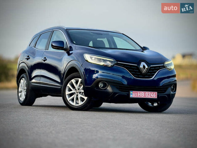 Синий Рено Kadjar, объемом двигателя 1.5 л и пробегом 179 тыс. км за 17500 $, фото 6 на Automoto.ua