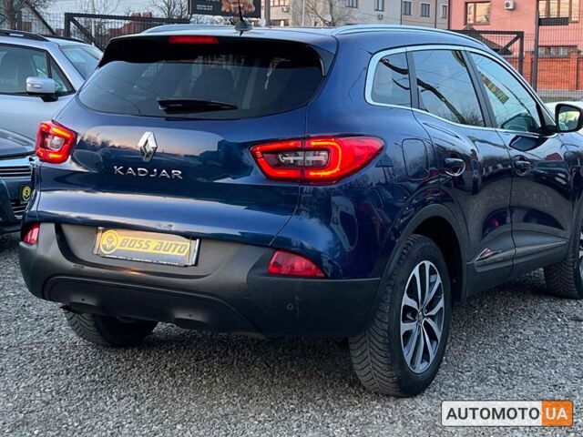 Синий Рено Kadjar, объемом двигателя 1.5 л и пробегом 197 тыс. км за 16700 $, фото 5 на Automoto.ua