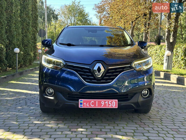 Синий Рено Kadjar, объемом двигателя 1.5 л и пробегом 171 тыс. км за 17700 $, фото 17 на Automoto.ua