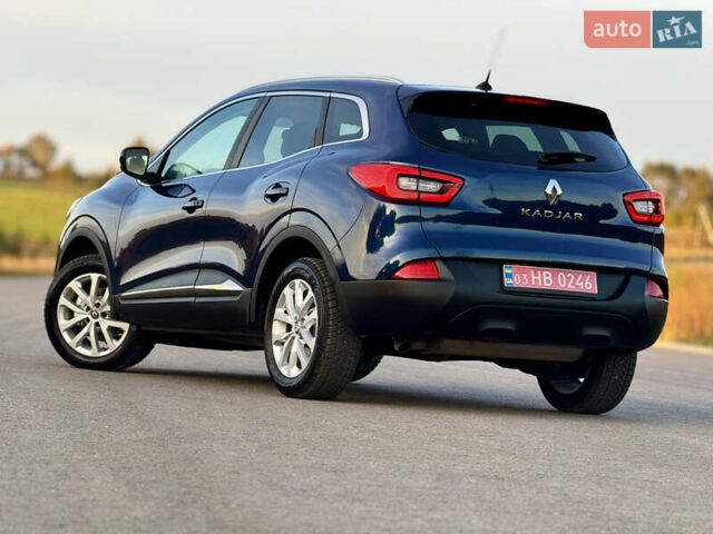 Синий Рено Kadjar, объемом двигателя 1.5 л и пробегом 179 тыс. км за 17500 $, фото 42 на Automoto.ua