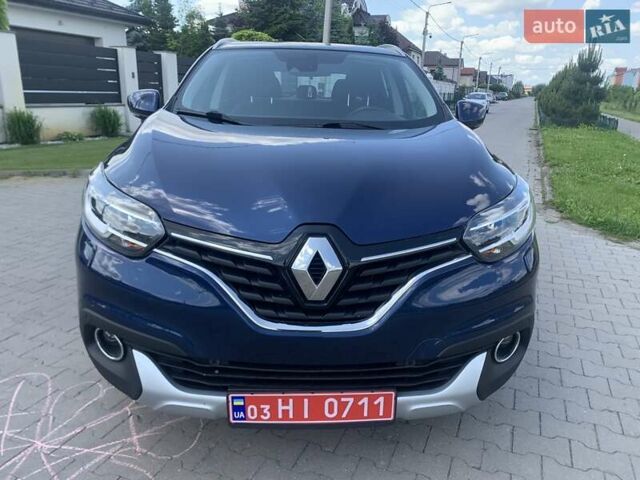 Синий Рено Kadjar, объемом двигателя 1.2 л и пробегом 38 тыс. км за 16900 $, фото 7 на Automoto.ua