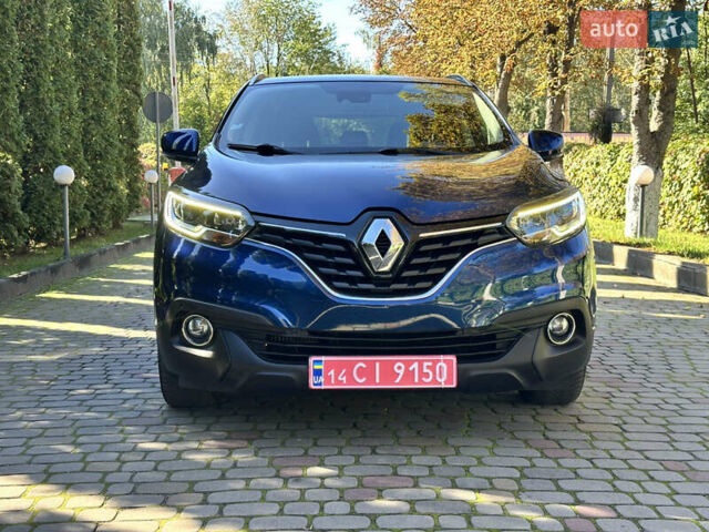 Синий Рено Kadjar, объемом двигателя 1.5 л и пробегом 171 тыс. км за 17700 $, фото 7 на Automoto.ua
