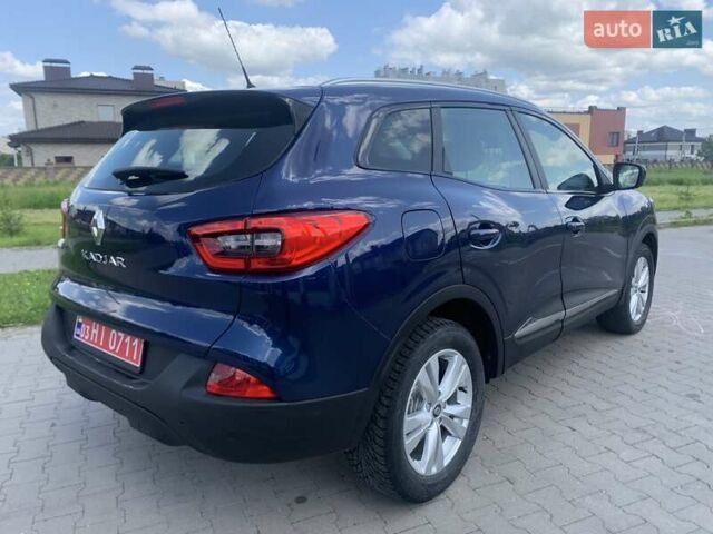 Синий Рено Kadjar, объемом двигателя 1.2 л и пробегом 38 тыс. км за 16900 $, фото 2 на Automoto.ua