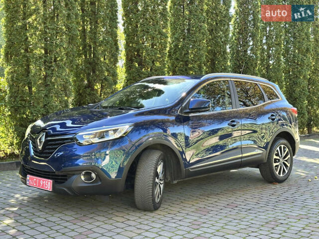 Синий Рено Kadjar, объемом двигателя 1.5 л и пробегом 171 тыс. км за 17700 $, фото 16 на Automoto.ua