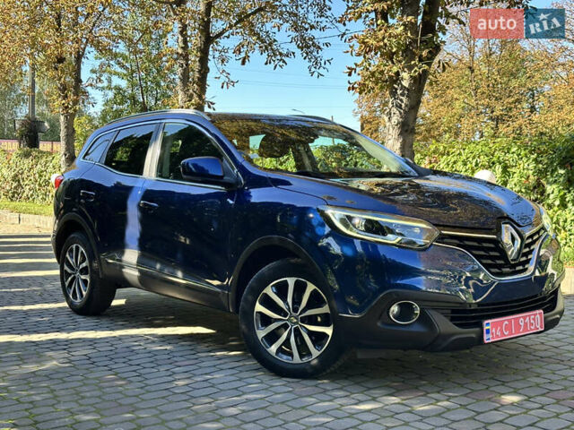 Синий Рено Kadjar, объемом двигателя 1.5 л и пробегом 171 тыс. км за 17700 $, фото 9 на Automoto.ua