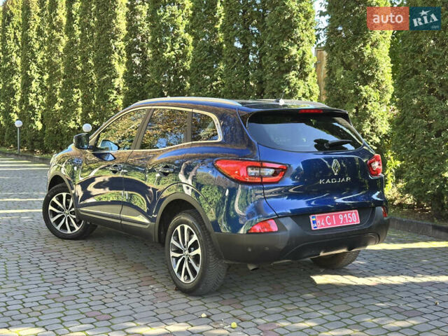 Синий Рено Kadjar, объемом двигателя 1.5 л и пробегом 171 тыс. км за 17700 $, фото 11 на Automoto.ua