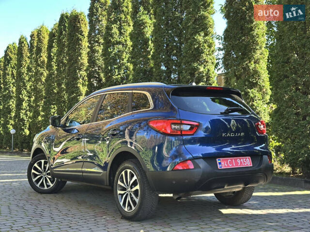 Синий Рено Kadjar, объемом двигателя 1.5 л и пробегом 171 тыс. км за 17700 $, фото 2 на Automoto.ua