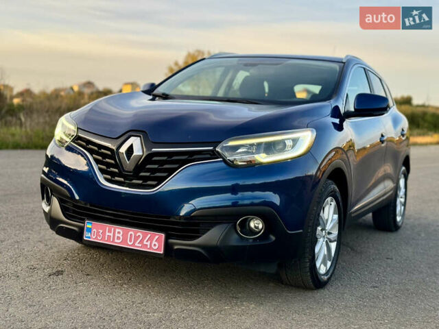 Синий Рено Kadjar, объемом двигателя 1.5 л и пробегом 179 тыс. км за 17500 $, фото 22 на Automoto.ua