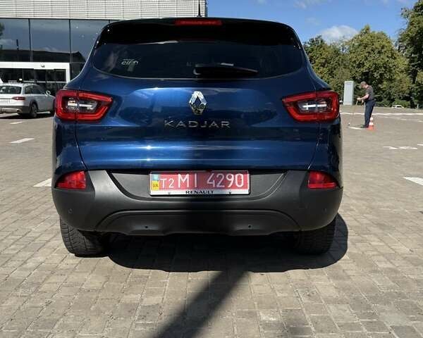 Синий Рено Kadjar, объемом двигателя 1.46 л и пробегом 218 тыс. км за 15600 $, фото 6 на Automoto.ua